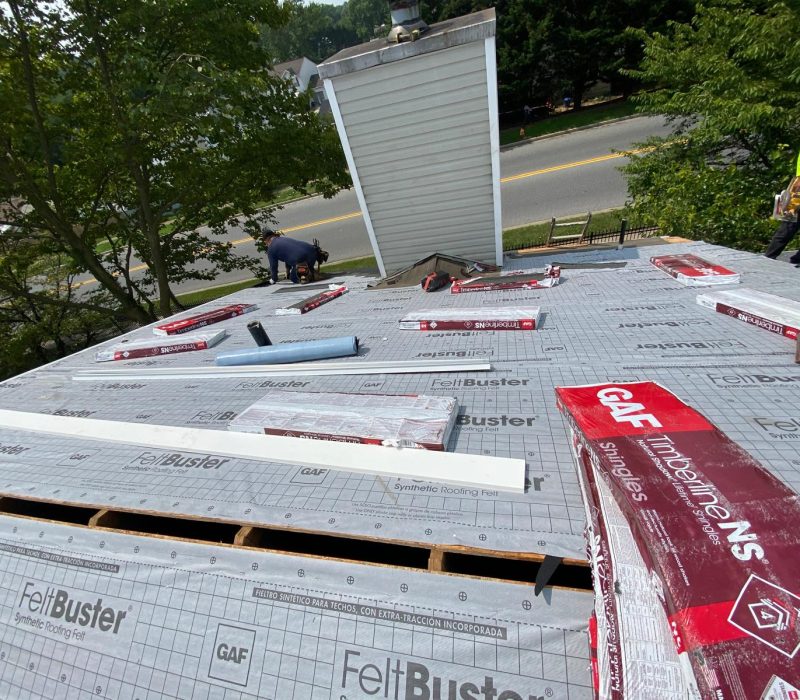 Build steps for rear patio door 4