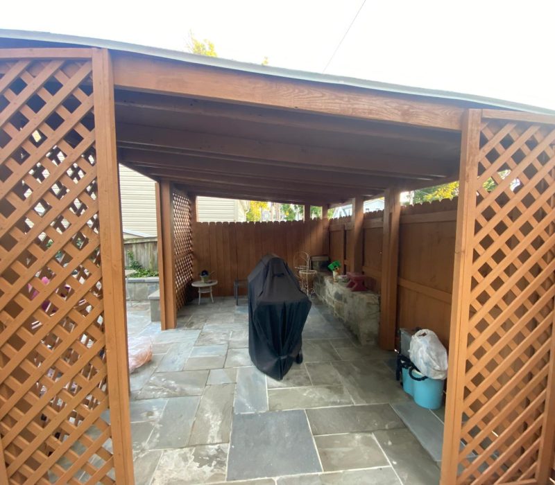 Paint Existing Deck and Fence 2