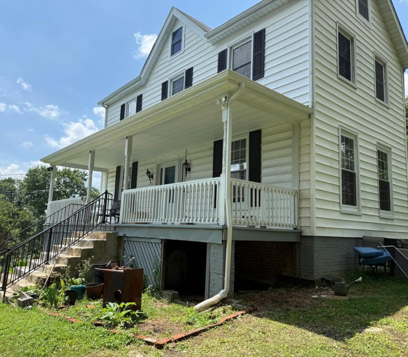 Porch Roof Rebuilt 2