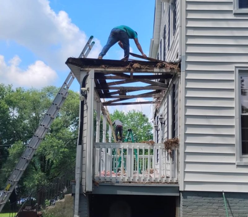 Porch Roof Rebuilt 3