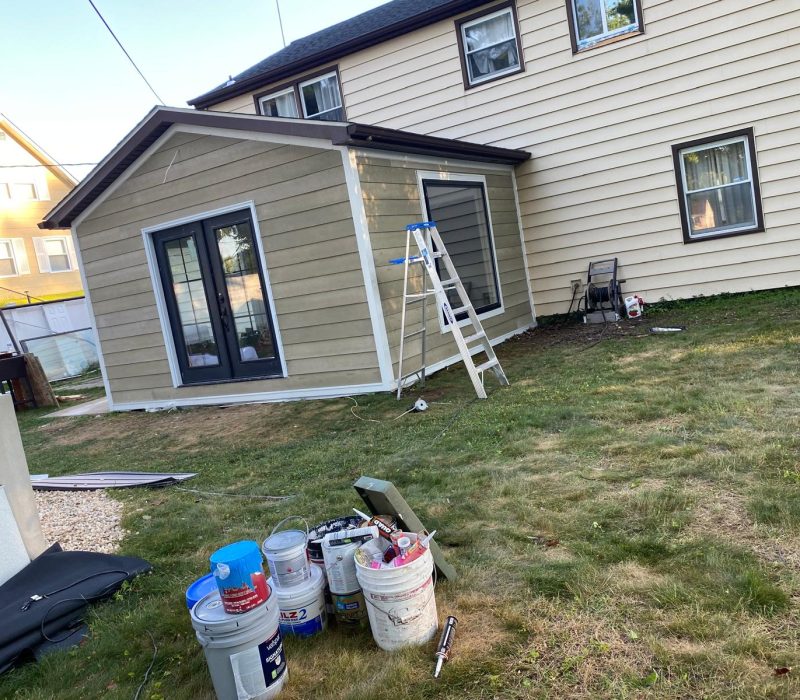 Roof Replacement with Tapered Insulation for proper water drainage 8