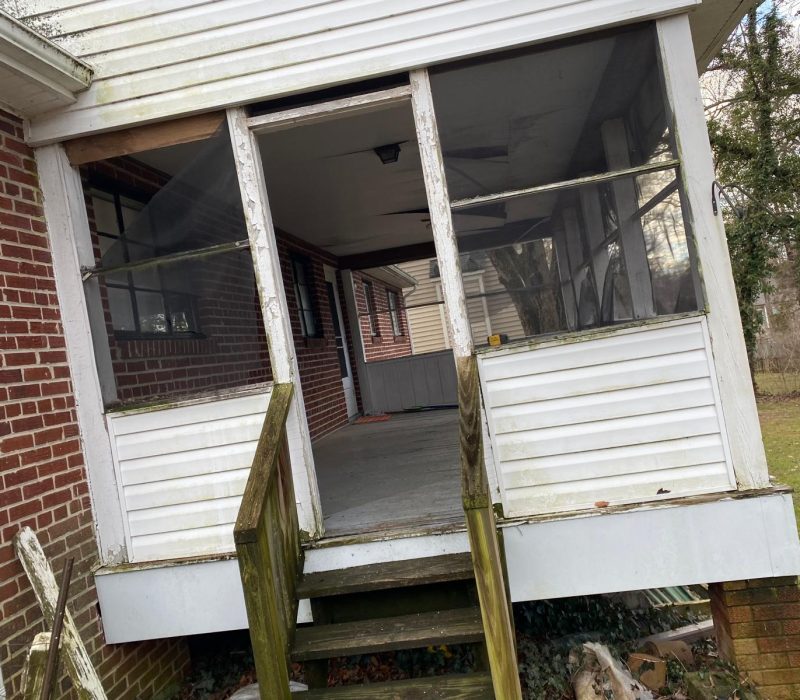 Screen Porch Rebuild 7