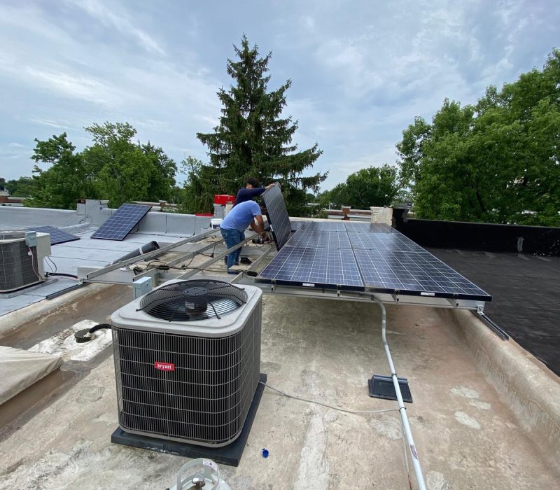 Solar Panel Removal and Roof Over 6