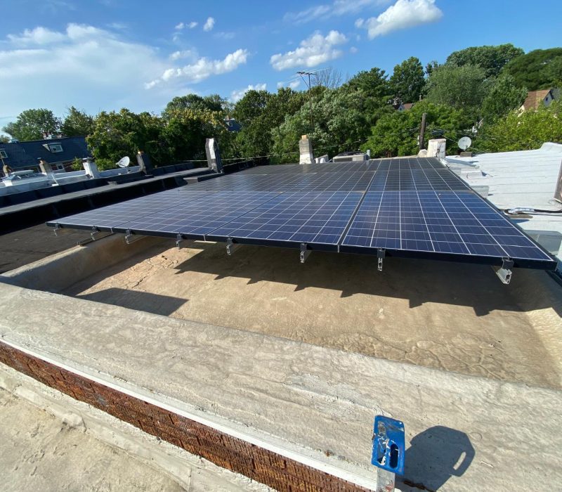 Solar Panel Removal and Roof Over 7